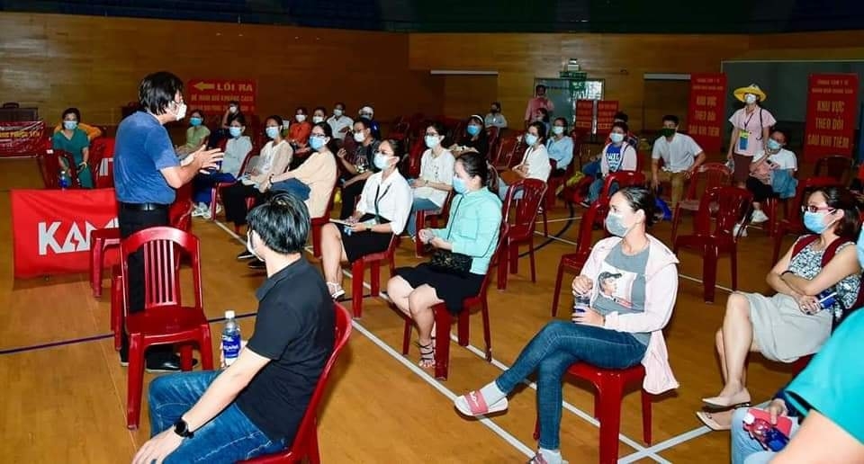 Đà Nẵng bắt đầu tiêm vacxin cho toàn bộ công dân