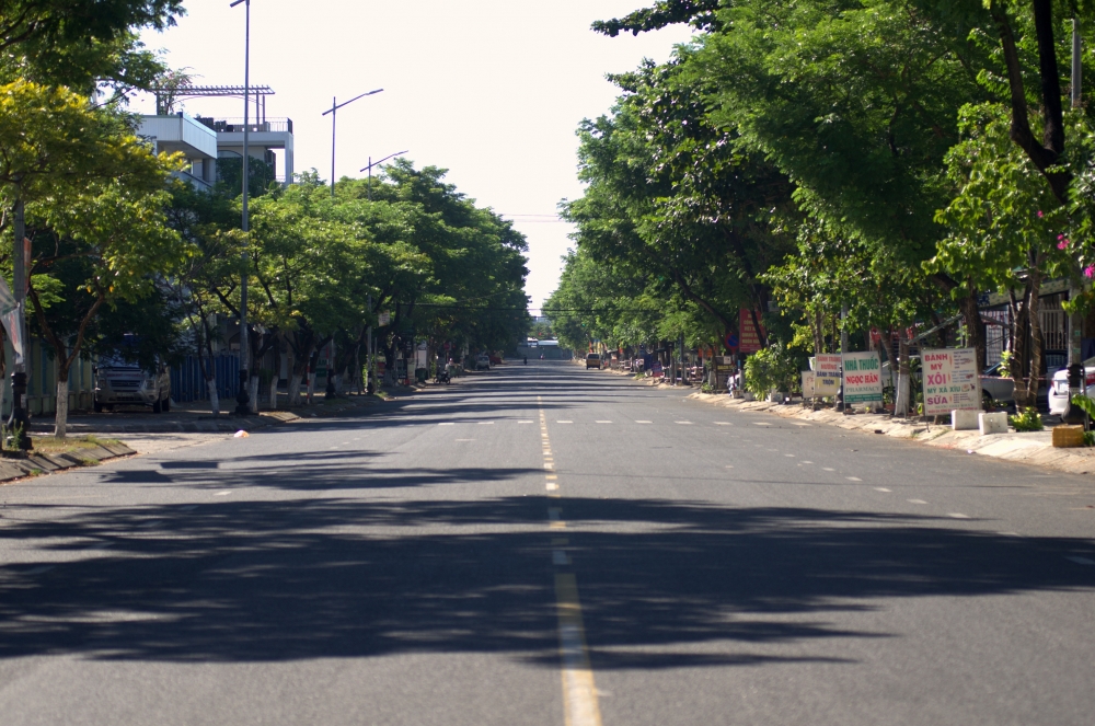Một góc Đà Nẵng ngày đầu phong tỏa toàn thành phố
