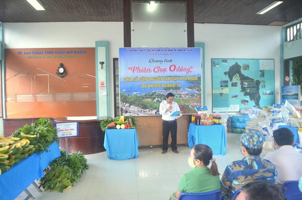 Chợ 0 đồng cho người dân đảo Cù Lao Chàm