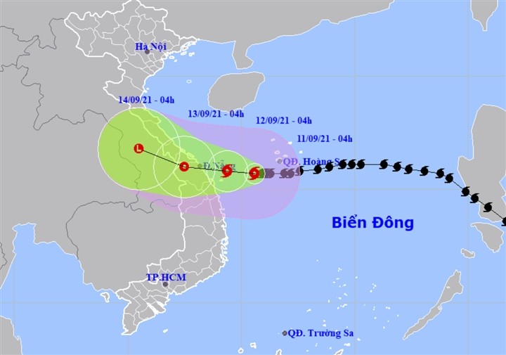 Chạy đua ứng phó bão CONSON đồng thời đảm bảo chống dịch