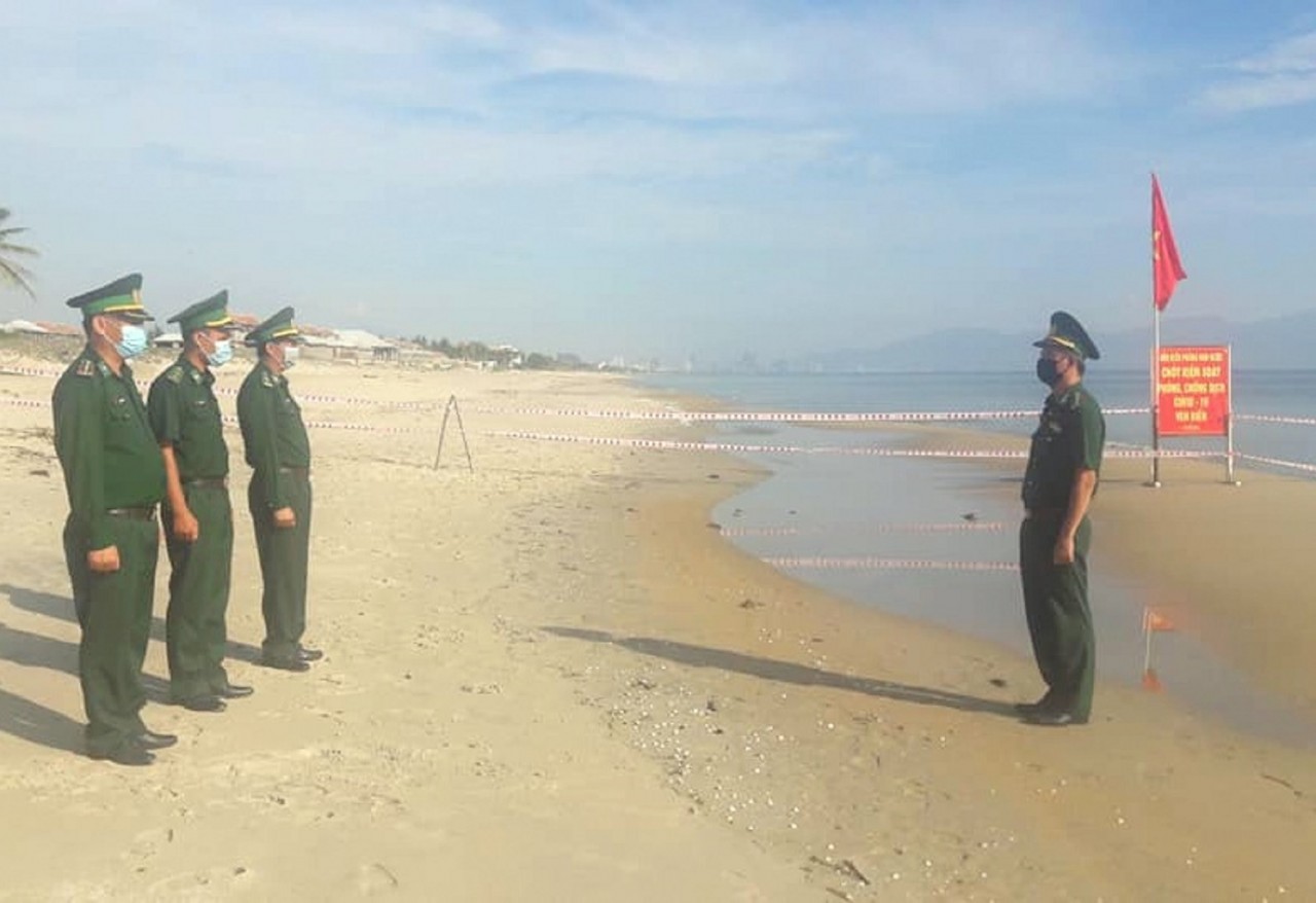Chốt kiểm dịch của Đồn Biên phòng nơi cửa biển
