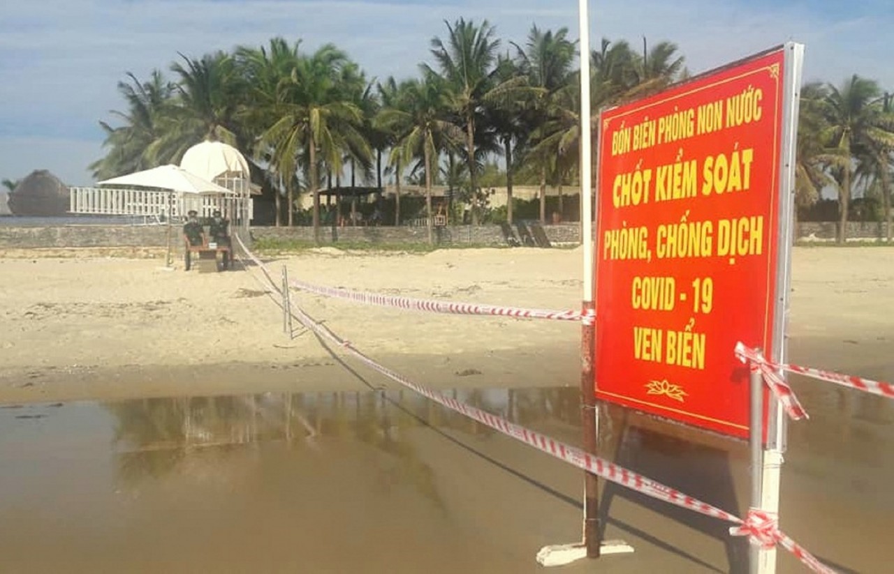 Chốt kiểm dịch của Đồn Biên phòng nơi cửa biển
