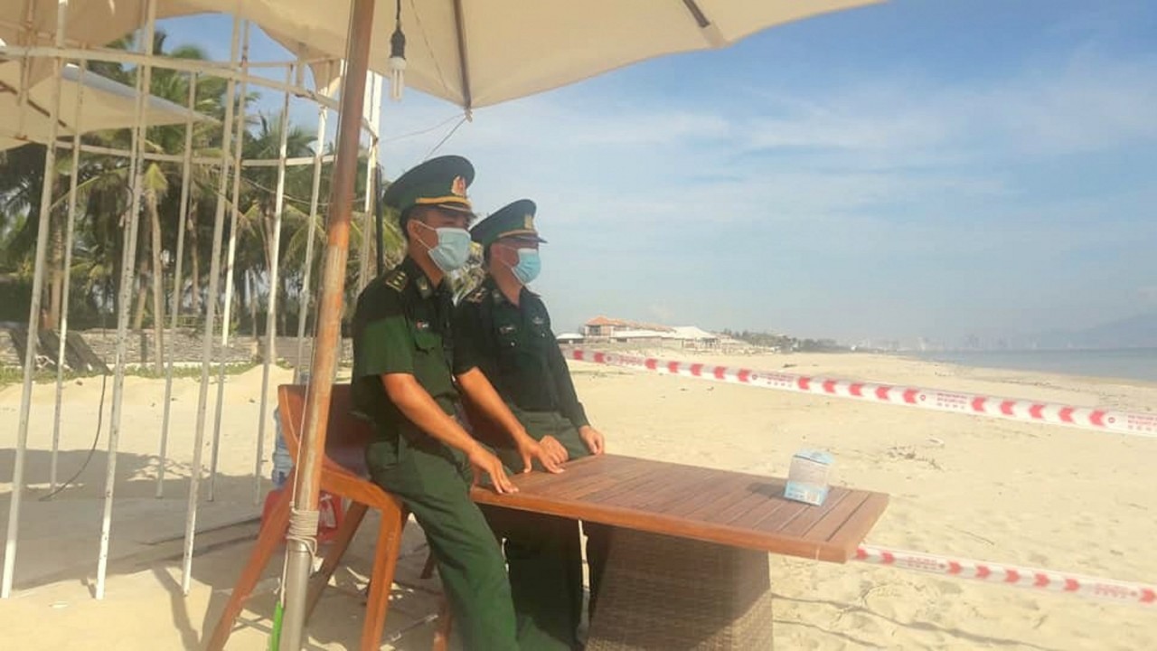 Chốt kiểm dịch của Đồn Biên phòng nơi cửa biển