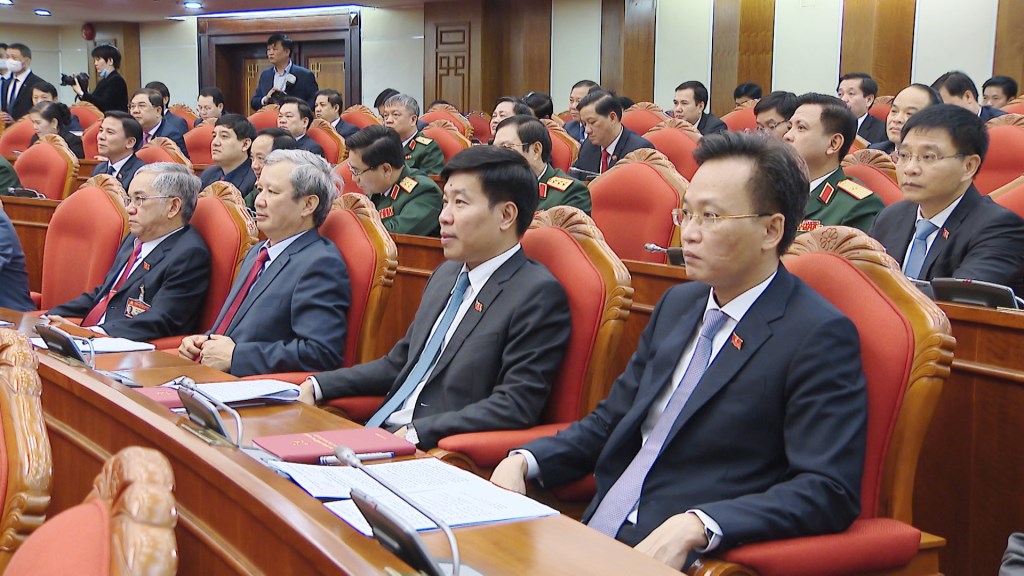 Hình ảnh Hội nghị lần thứ nhất Ban Chấp hành Trung ương khóa XIII