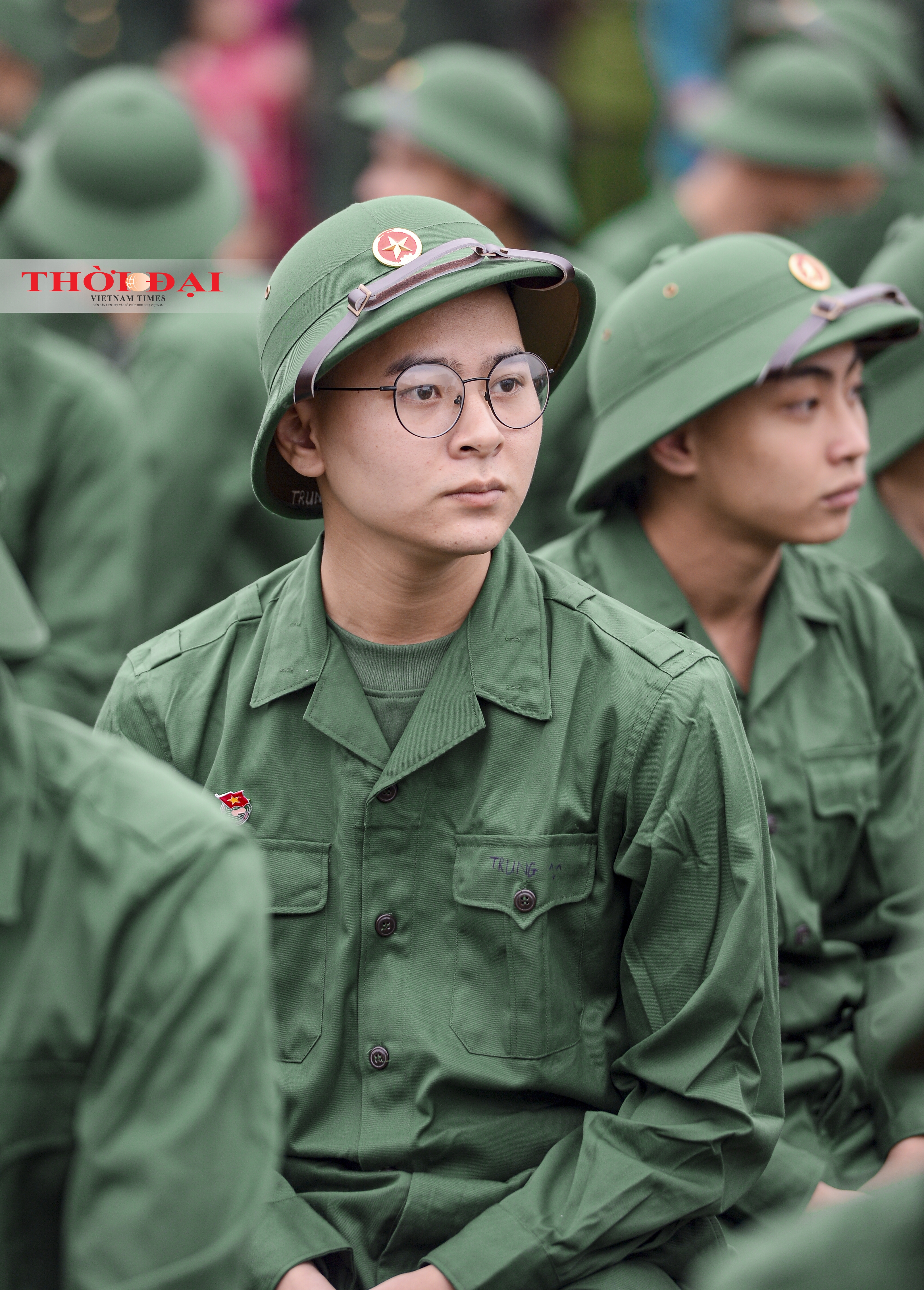 dong anh hon 200 tan binh len duong thuc hien nghia vu quan su