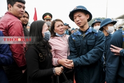 dong anh hon 200 tan binh len duong thuc hien nghia vu quan su