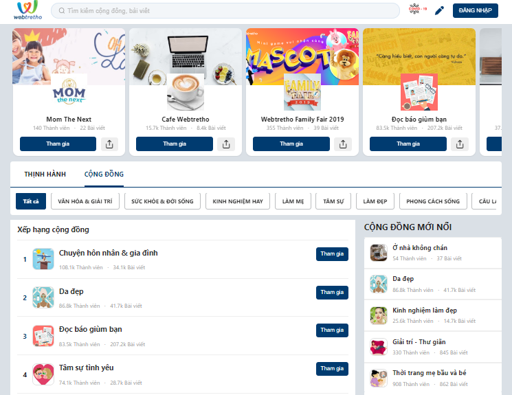 webtretho mang xa hoi chuyen nganh con duong rieng cua chinh minh