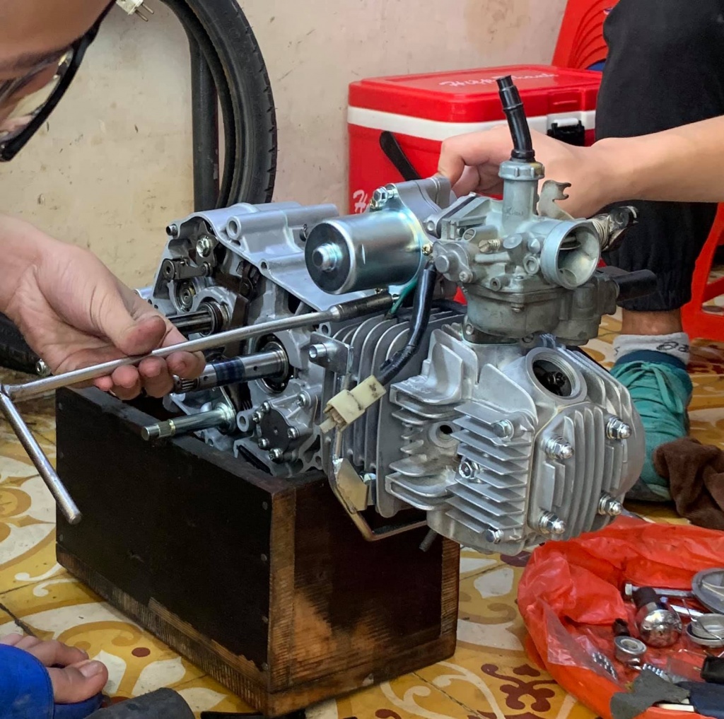 dung xe moi thu choi cua nhung nguoi tre dam me