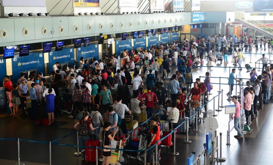 chay bep nha hang tai nha ga t2 cang hang khong noi bai