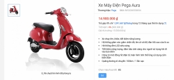 hang xe dien pega noi gi khi bi piaggio to quang cao sai su that