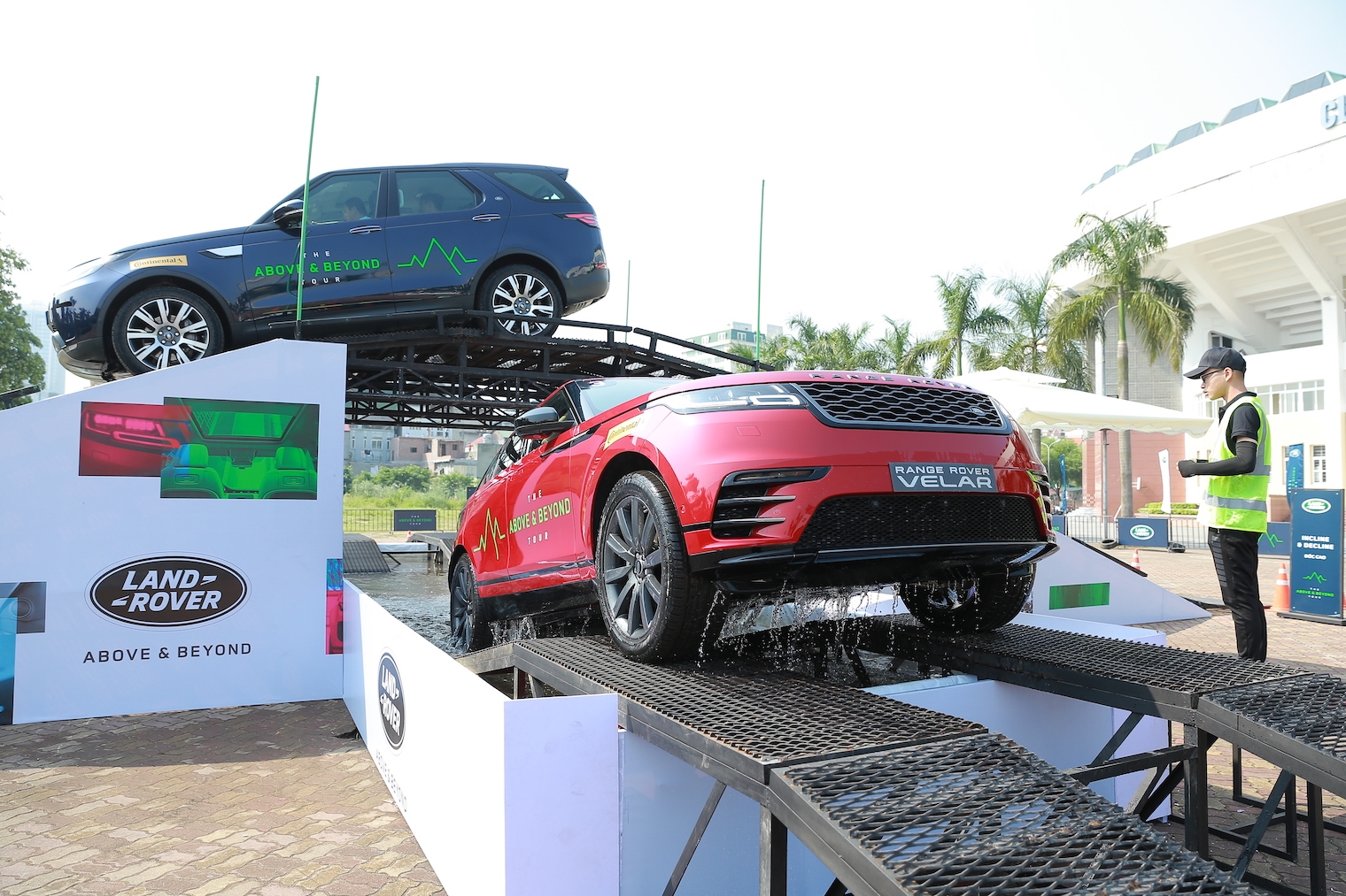 land rover chinh thuc mang nhung trai nghiem off road dac biet den ha noi