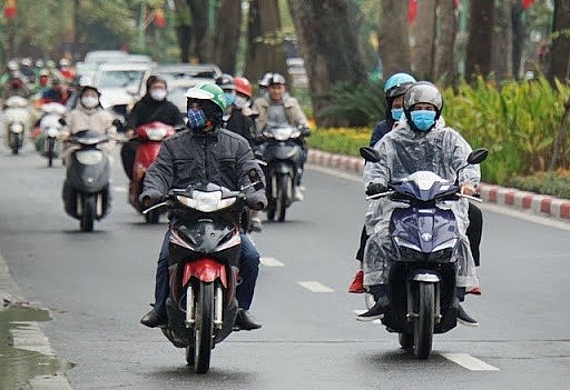 Hà Nội sáng và đêm trời rét - Ảnh minh họa.
