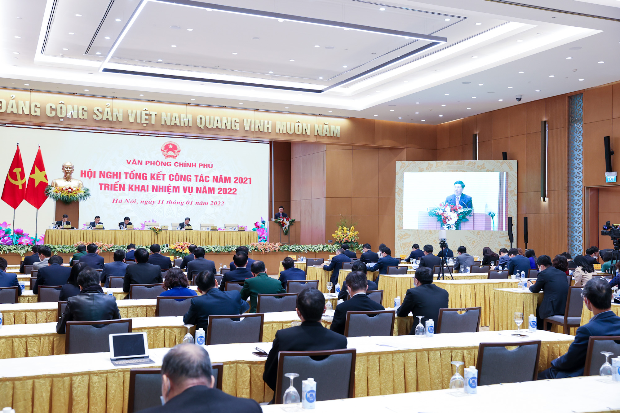 Văn phòng Chính phủ không ngừng nâng cao chất lượng tham mưu xây dựng thể chế