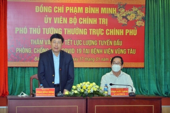 Phó Thủ tướng Phạm Bình Minh thăm và tặng quà Tết tại Bà Rịa-Vũng Tàu
