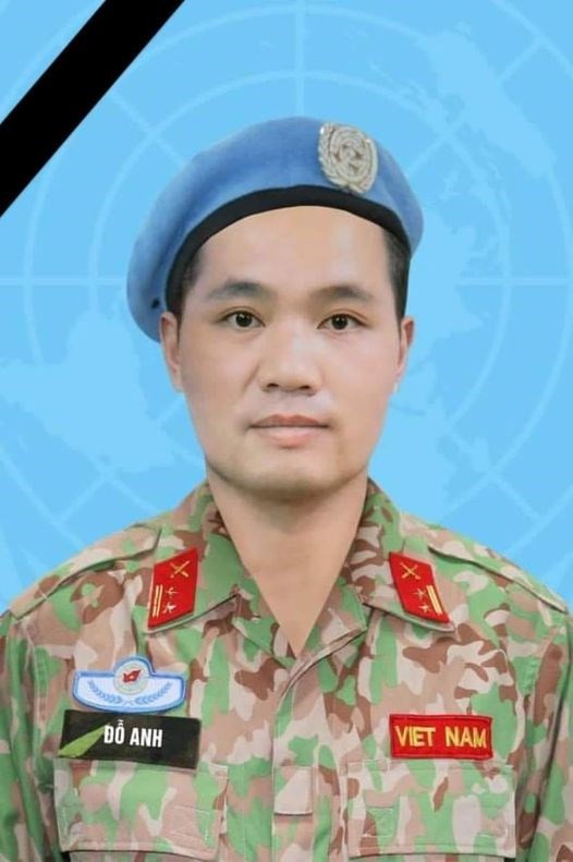 Một sỹ quan hy sinh trong thời gian làm nhiệm vụ gìn giữ hòa bình Liên hợp quốc