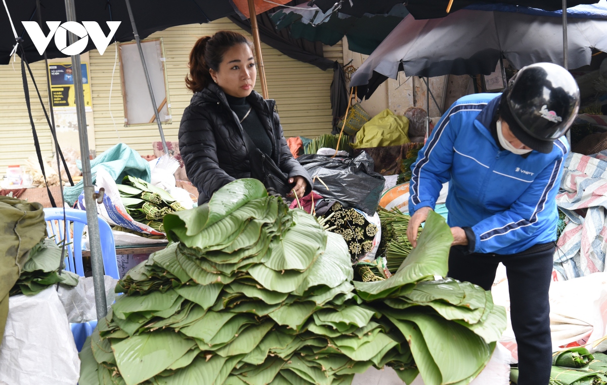 Duong pho thu do tuoi sac hong, ron rang khong khi tet co truyen hinh anh 2