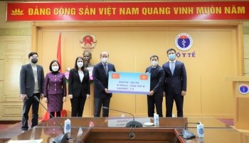 Bộ Y tế tiếp nhận vật tư, trang thiết bị y tế được hỗ trợ bởi Chính phủ Cộng hòa Thổ Nhĩ Kỳ