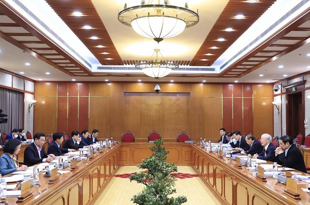 Bộ Chính trị cho ý kiến nhiều nội dung quan trọng Bộ Chính trị cho ý kiến nhiều nội dung quan trọng