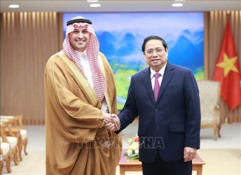Thủ tướng Phạm Minh Chính tiếp Đại sứ Saudi Arabia tại Việt Nam