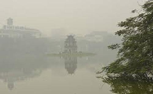 Hà Nội sáng sớm có mưa vài nơi và sương mù nhẹ - Ảnh minh họa.