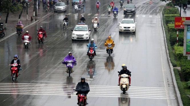 Hà Nội có mưa vài nơi, sáng và đêm trời rét - Ảnh minh họa.