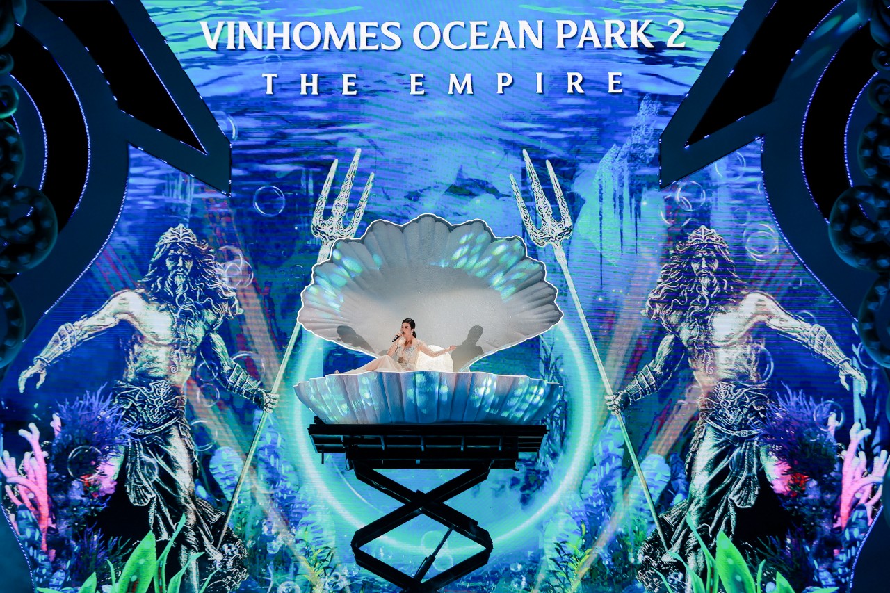 Mãn nhãn với màn ra mắt rực rỡ của Tổ hợp biển tạo sóng tại Vinhomes Ocean Park 2 – The Empire