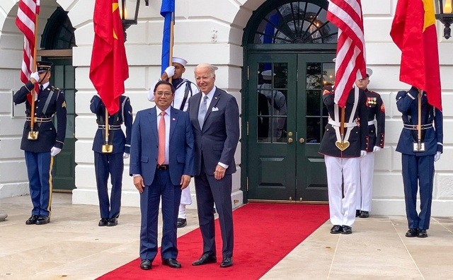 Thủ tướng Phạm Minh Chính gặp Tổng thống Hoa Kỳ Joseph Biden