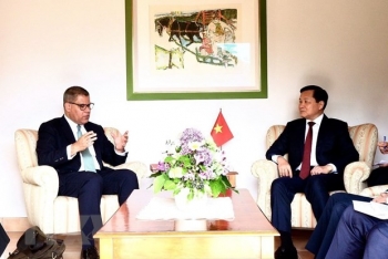 Hoạt động của Phó Thủ tướng Lê Minh Khái trong thời gian tham dự WEF lần thứ 52 tại Davos, Thụy Sỹ