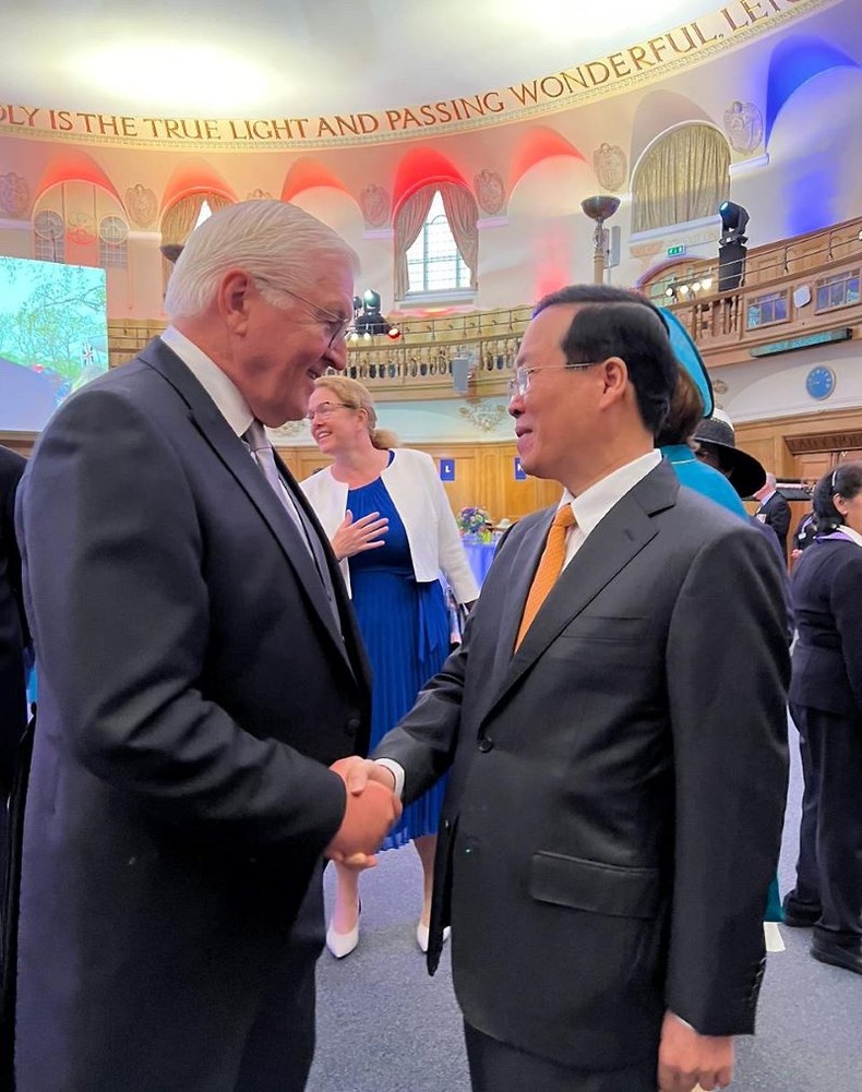 Hoàng gia Anh luôn quan tâm, ủng hộ công cuộc đổi mới và phát triển của Việt Nam Chủ tịch nước Võ Văn Thưởng dự Lễ đăng quang của Nhà vua Anh ảnh 5
