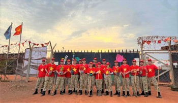 Bệnh viện dã chiên 2.4  tại Nam Sudan hưởng ứng Ngày Môi trường thế giới