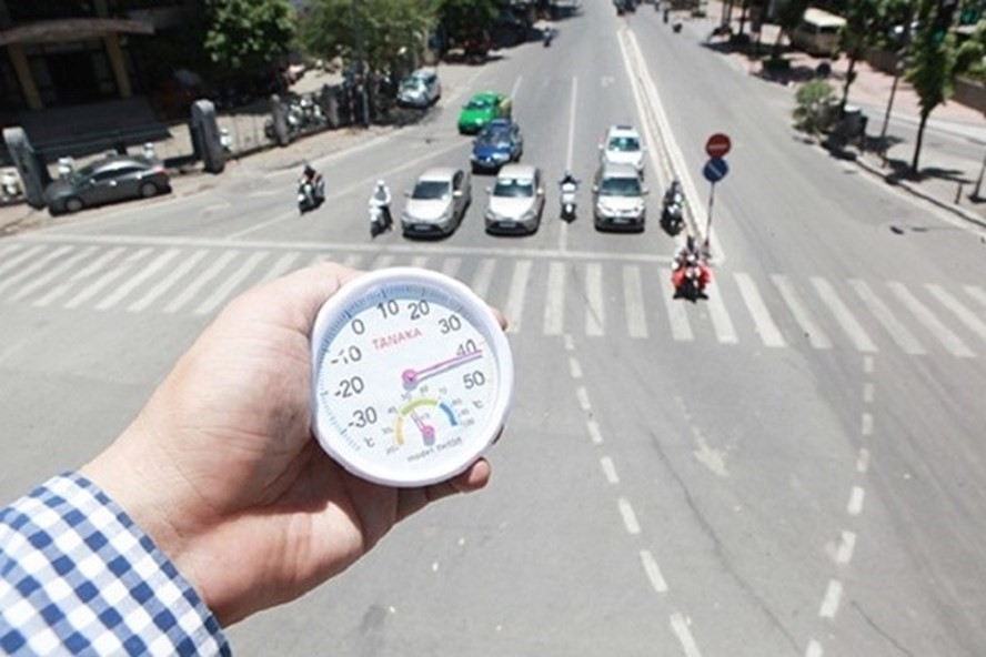 Hà Nội nắng nóng - Ảnh minh họa.