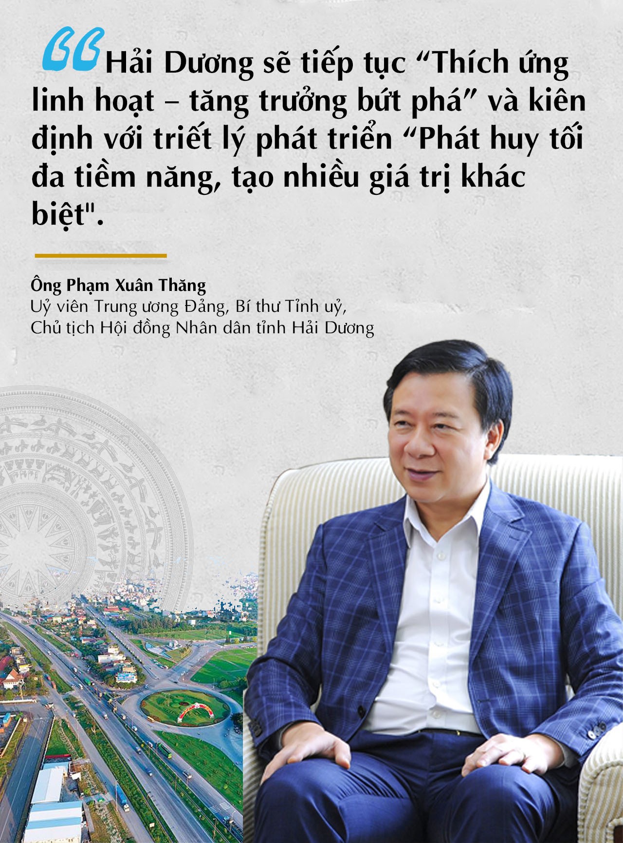 Bí thư Tỉnh uỷ Hải Dương Phạm Xuân Thăng:  E ngại nhất là không giữ được doanh nghiệp gắn bó lâu dài với tỉnh