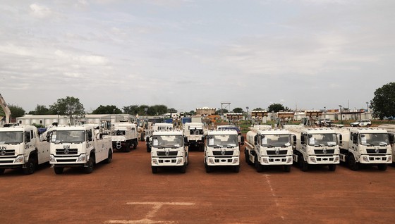 Đội Công binh Việt Nam đã lập 2 đội cứu hộ khẩn cấp tại phái bộ Abyei