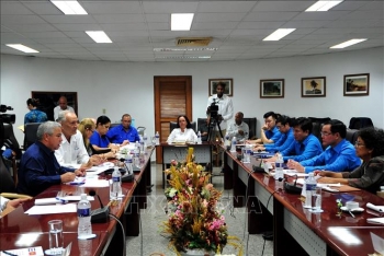 Lãnh đạo Cuba đánh giá cao quan hệ hợp tác công đoàn với Việt Nam