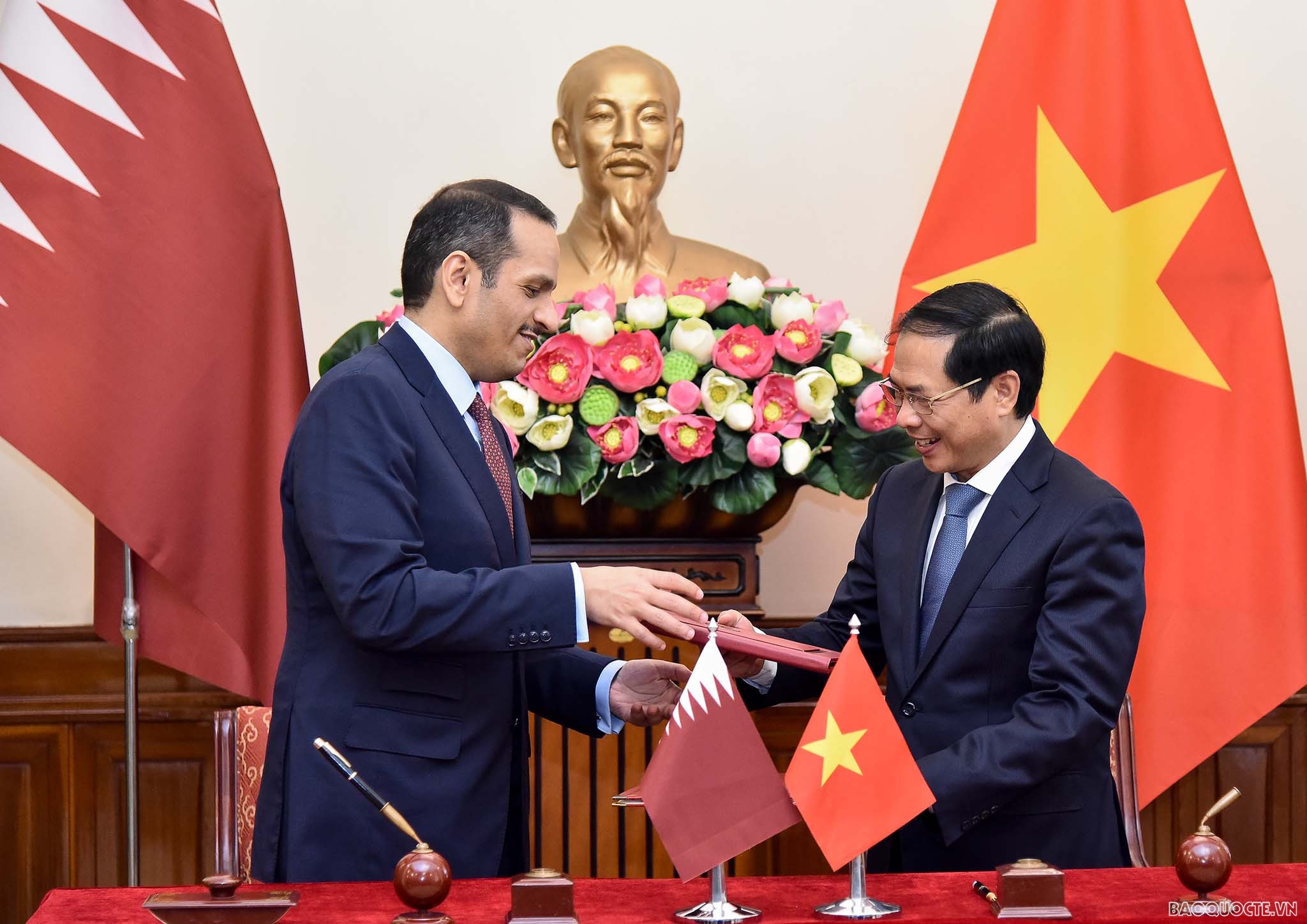 Việt Nam-Qatar: Hướng tới tạo đột phá cho quan hệ hợp tác song phương thời gian tới