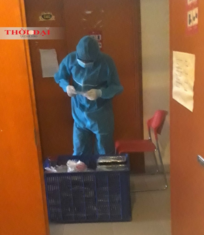 Người dân Thanh Xuân Trung thấy yên tâm về cuộc sống trong khu cách ly tập trung