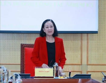 Trưởng Ban Tổ chức Trung ương gặp mặt các Đại sứ, Tổng lãnh sự trước khi nhận nhiệm vụ