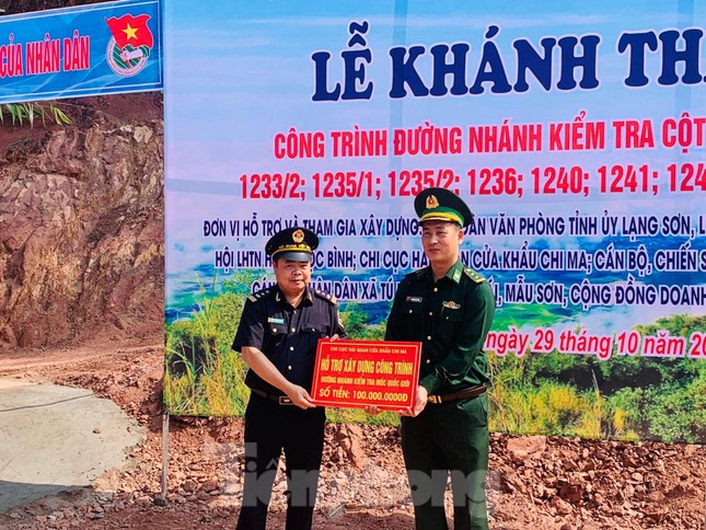 Công trình thắm tình quân dân trên biên giới Lạng Sơn Công trình thắm tình quân dân trên biên giới Lạng Sơn ảnh 5