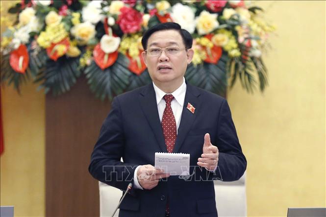 Chủ tịch Quốc hội Vương Đình Huệ: Thống nhất nhận thức, hành động, triển khai hiệu quả hoạt động giám sát