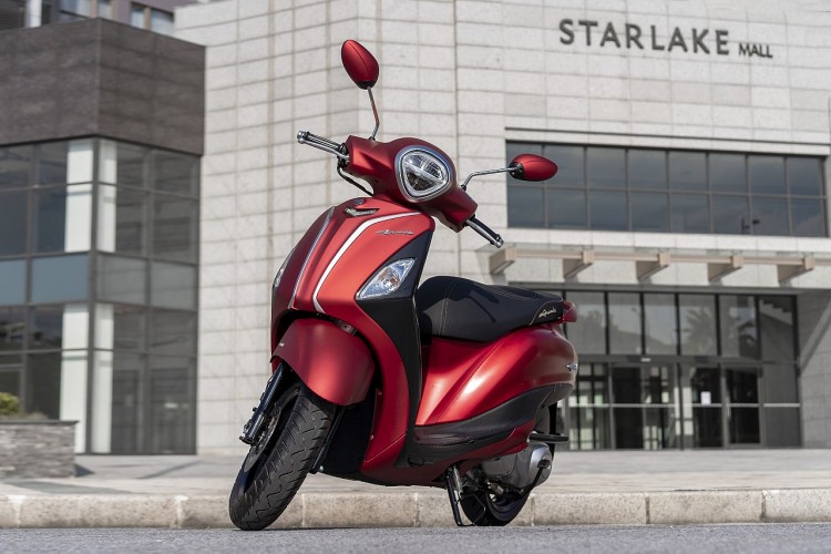 Thiết kế ấn tượng của Yamaha Grande.