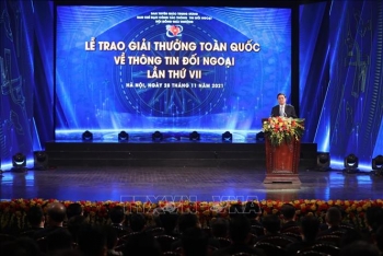 Toàn văn phát biểu của Thủ tướng tại Lễ trao Giải thưởng toàn quốc về thông tin đối ngoại