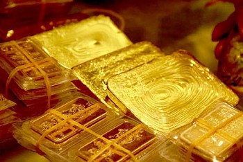 Giá vàng trong nước phục hồi, thế giới tiếp tục giảm