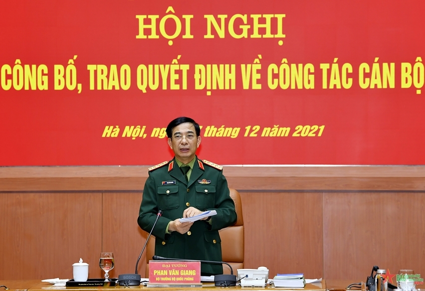 Trao quyết định nghỉ hưu đối với 6 Đại tướng, Thượng tướng Quân đội nhân dân Việt Nam
