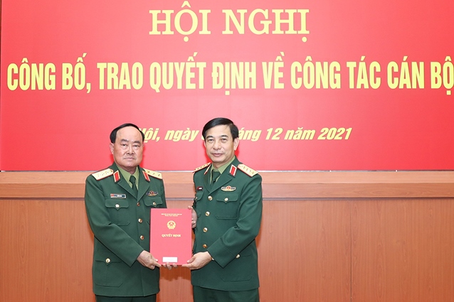 Trao quyết định nghỉ hưu đối với 6 Đại tướng, Thượng tướng Quân đội nhân dân Việt Nam