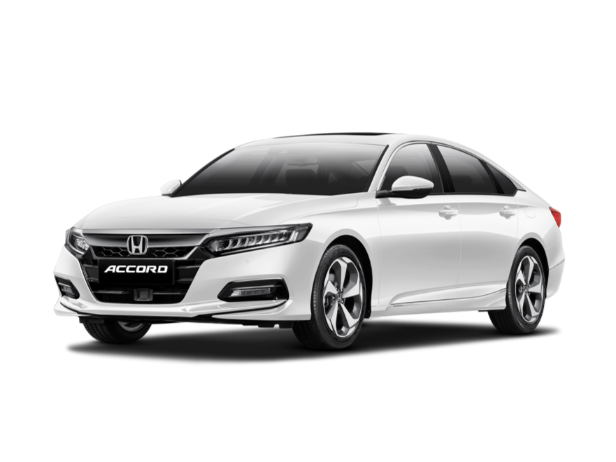 Honda Accord phiên bản mới màu trắng ngọc quý phái.