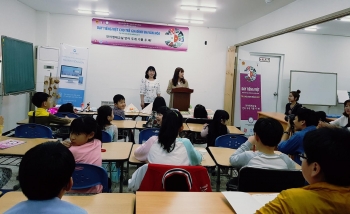 Ươm mầm tiếng Việt cho con em gia đình Việt-Hàn