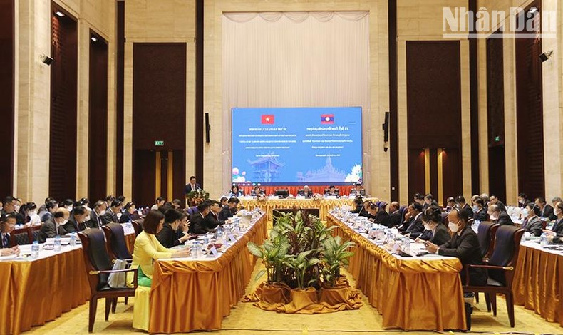 Hội thảo Lý luận lần thứ 9 giữa Đảng Cộng sản Việt Nam và Đảng Nhân dân Cách mạng Lào ảnh 3