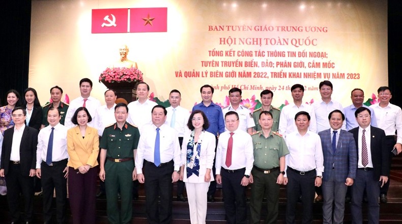Tiếp tục nâng cao công tác thông tin đối ngoại, tuyên truyền biển, đảo, phân giới, cắm mốc và quản lý biên giới ảnh 1