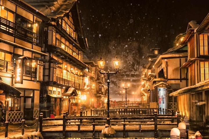 Ginzan Onsen - thị trấn suối nước nóng mang vẻ đẹp 