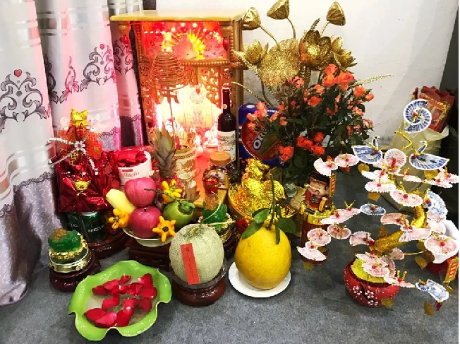ram thang gieng nen cung gi cho than tai